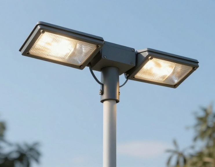 Монтаж уличных фонарей 