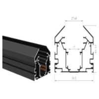 Шина для трековых светильников 220V L