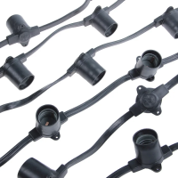 Ретро гирлянда с лампочками на стену. Belt Light накладной, гирлянда Belt Light накладной с ретро лампочками. 