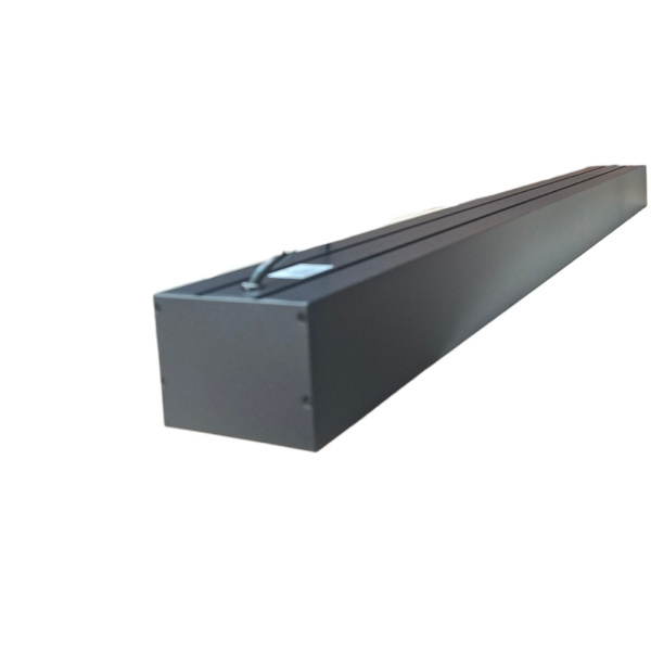 Линейный светильник A011 черный 100W 4000К 6500К на тросах для офиса