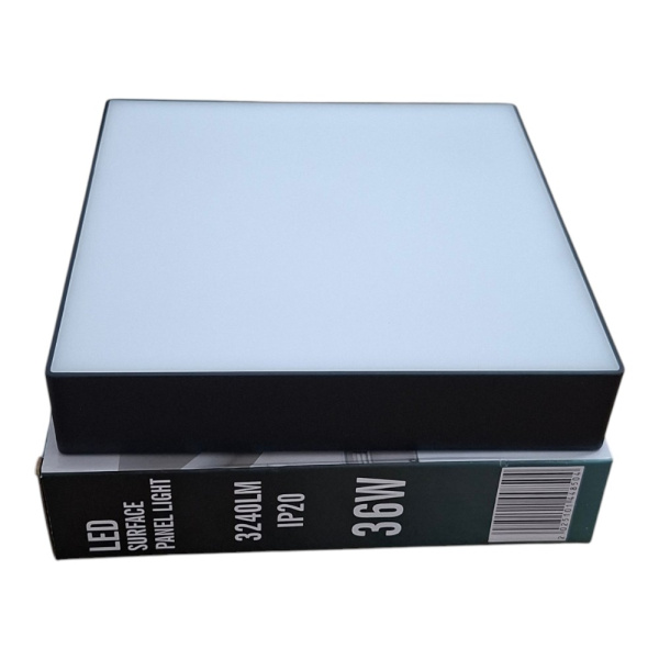 офисный накладной светильник круглый квадратный