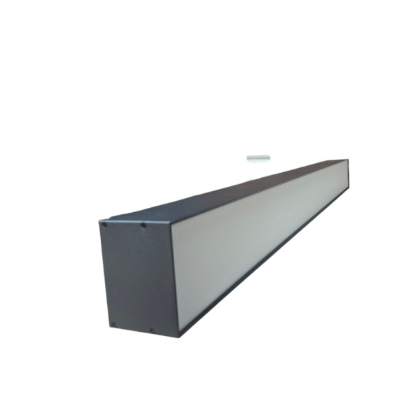 Линейный светильник A011 черный 100W 4000К 6500К на тросах для офиса