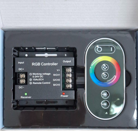 Настенная панель управления подсветкой, выбор режима и яркости